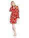 Paul Frank Women's Fuzzy Fun Julius Print Robe
