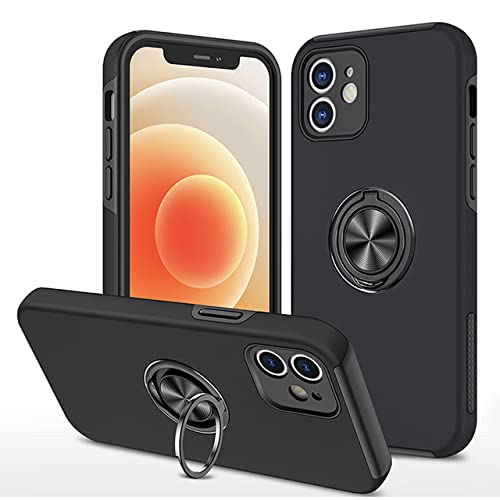 Coque antichoc iPhone X XR XS Max 11 protection armor noire aimantée