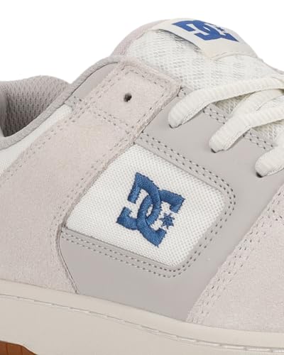 DC Men's Manteca 4 Skate Shoe, TAN/Blue/Gum, 9