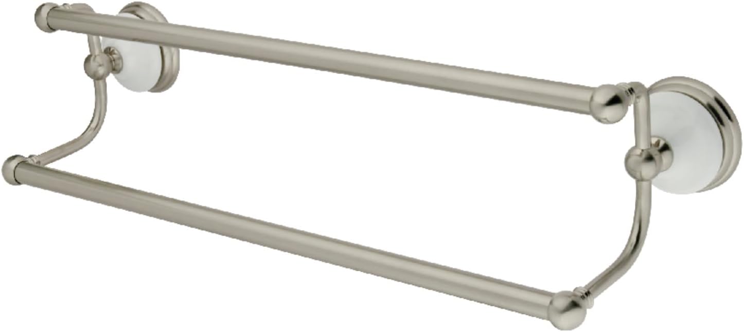 Kingston Brass BA11318C Vintage 18-Inch Dual Towel-Bar, Polished Chrome