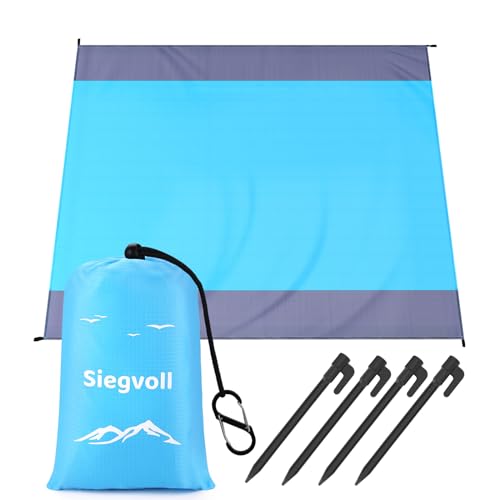 ARTSEWPLY Campingmatte 3x3m - Wasserdichte Isomatte Aus Aluminium Für Outdoor