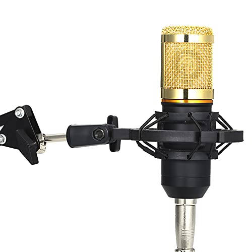 lifcasual Placa de som ao vivo multifuncional e kit de microfone de suspensão BM800 Transmissão de g