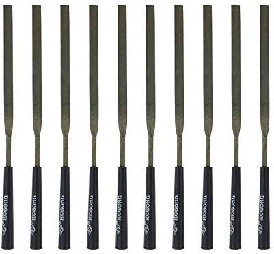 ATOZSHOP11 3 x 140 mm Mini Precision Needle Metal File Set Coated Riffler for DIY Jewelry Crafts Glass Cutting Repair Tools -10 Pcs (B0811MJR3K) Amazon Price History, Amazon Price Tracker
