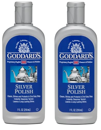 Goddard's Silver Polish Liquid, Removedor de Tártaros 7 oz Pack 2 miniatura 1