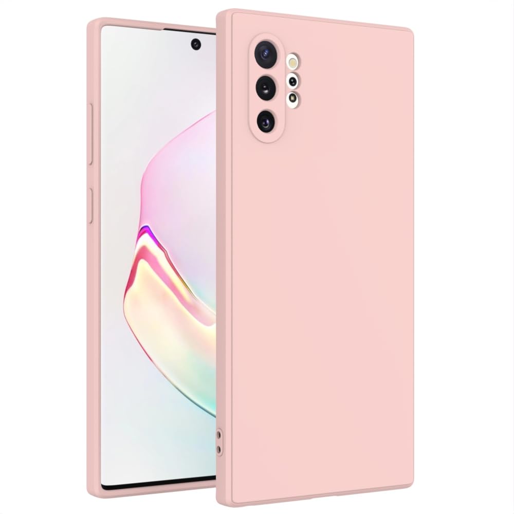 for Samsung Galaxy Note 10 Plus Case Pink, Scratch Resistant with Soft Touch, Slim Thin Phone Cover for Samsung Galaxy Note 10 Plus