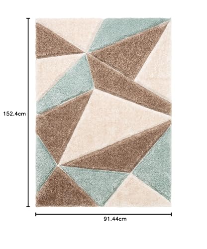 Image of Carpet for Living Room 6x9 feet Anti Skid Rug Colour Ivory Beige