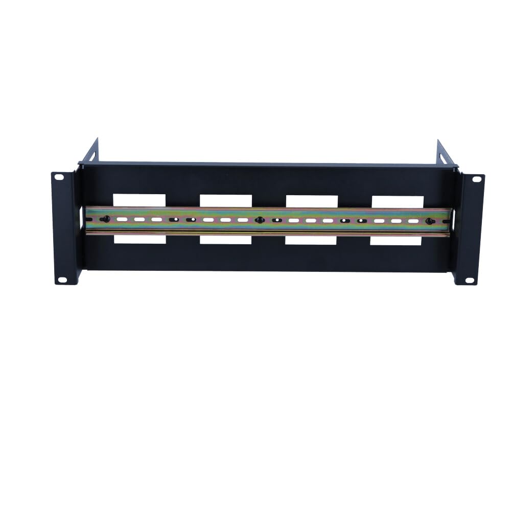 Rail DIN 3U pour Racks 19 Pouces - réglable en Profondeur