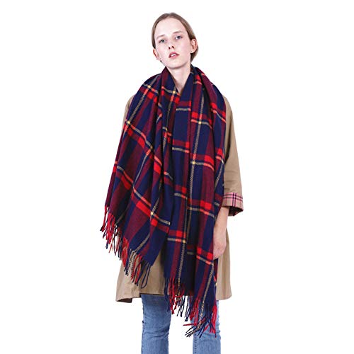 Châle couverture d'hiver chic en cadeau pour femme