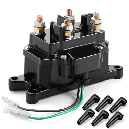 ovsor 12V 250A Well-Made Winch Solenoid Relay Contactor...