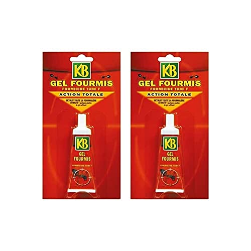 Anti Fourmis KB Jardin Lot de 2 Tubes Gel 30 grammes Cover