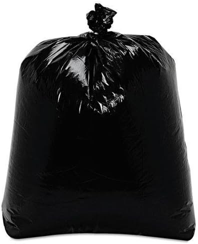 Trn ML2432 Low-Density Can Liners, .7mil, 16gal, 24w x 32h, Black, 500/Carton