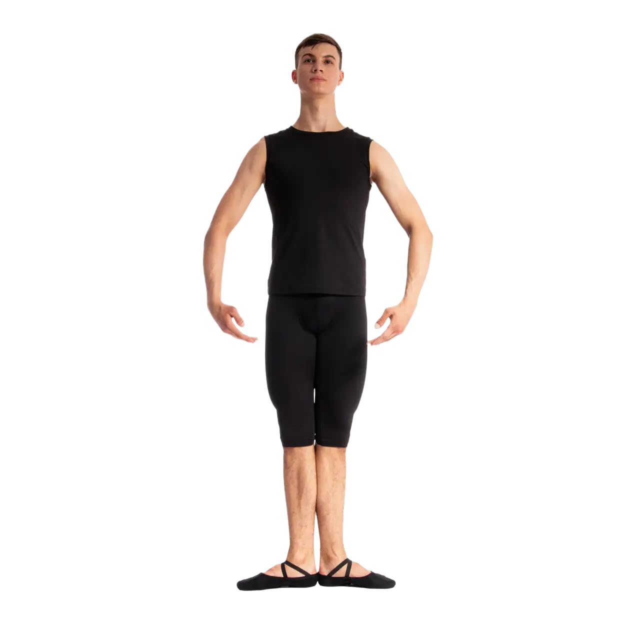 Etoile Calzamaglia da Uomo per Prove Lunga al Ginocchio MP003 per Bloch Sport Danza Classica Ballo Ballerino Relax Balletto Saggio Prove Esibizioni Allenamento Pantalone