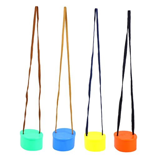 Toddmomy 2 Pieces Boys and Girls Stilts Boys and Girls Balance Trainer Toy Safe and Active Toys Balance Training Plaything