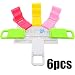 Shells Latest 6Pack Colorful Collapsible Mini Portalbe Desk Stand Holder For Smartphones ,MP4 Players ,PSP And More