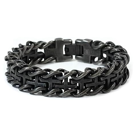 Birch & Bliss Men's Cross Bracelet Cover