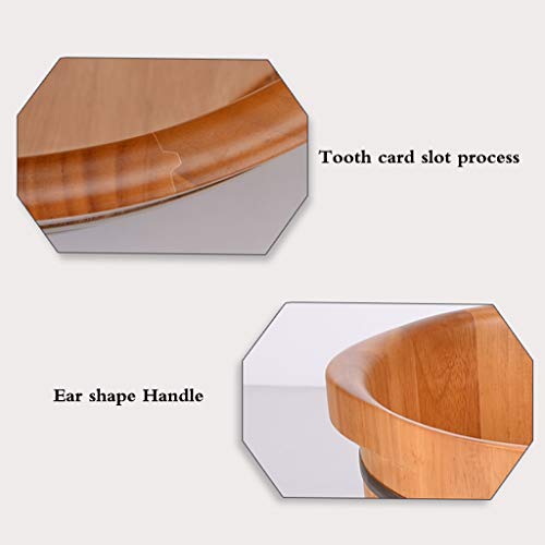 Spa de pies Katzowen en madera 25cm con cubierta miniatura 3