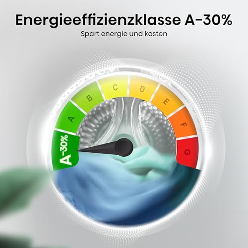 WiFi-Symbol leuchtet für App-Konnektivität (98 Zeichen). - Detailansicht von Hisense WF3S8043BW3 Waschmaschine Test 2026...