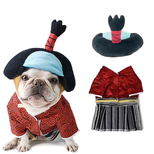 Disfraz japonés para perro MANON ROSA Kimono L