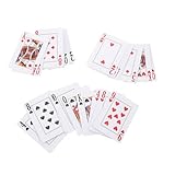 Healvian 点字付きトランプ ポータブル 持ち運び便利 多彩なゲーム対応 視