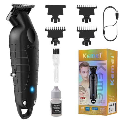 Kemei PG2299 Recortadora Profesional para Hombres, Haartrimmer Eléctrica