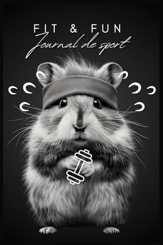 Journal de sport et remise en forme: Planner fitness 12 mois. Suivi des habitudes, humeur, pas, defis sportifs et suivi avant/ap