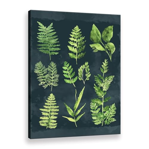 Plantes poster toile art haut de gamme avec cadre 60x90 cm