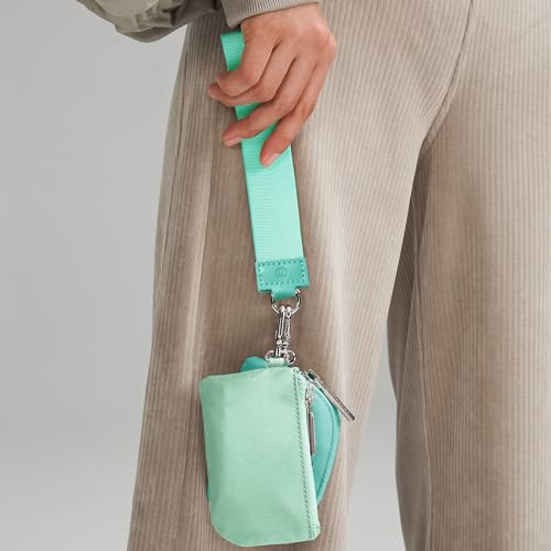 Image of Mum's Memory Mini Zip Around Wristlet Wallets for Women -KeyChain Wallet with Detachable Dual Pouch Wristlet -Key Chain Coin Purse Small Wallets