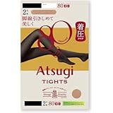 [アツギ] 脚線引きしめて美しく 80デニール ＜2足組＞ 着圧(足首9hPa) 毛玉ができにくい 暖かい 静電気防止 FP80902P・FP12892P