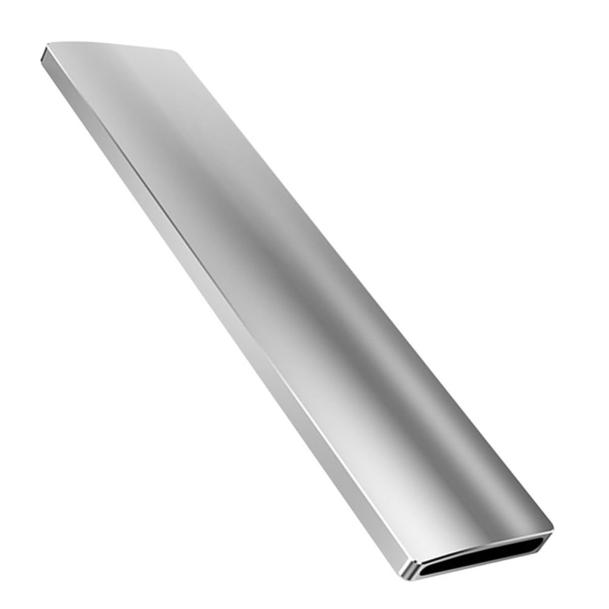 Ergonomische Handgelenkauflage für Tastatur aus Aluminiumlegierung, Silber