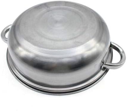 Miniatura 6 de Vaporizador de alimentos de 3 niveles para carne y verduras, olla de vapor de acero inoxidable, herramienta de cocina