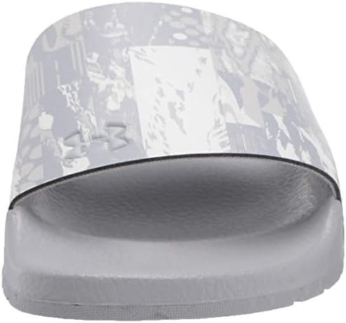 Under Armour Core Remix Striker Slide Sandal, Mod Gray (100)/Mod Gray, 5 | Image 1