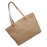 TOGEVAL 1 Pc bolso storage bags sling bag travel bag handbag bags bolsa de playa grande para mujeres bandolera para balde bolsa tejida de verano bolsa de playa de verano Khaki