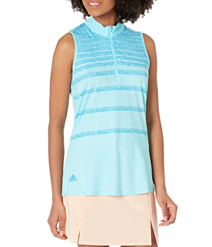 Maillot de golf femme adidas haut sans manches chic pour l'été