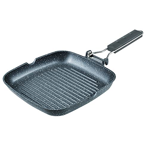 Sartén Asadora Gris Aluminio (Ø 24 Cm) - Bergner En Oferta Bergner Sarten Asador 24 X 24 X 3,7 Cm Orion De Aluminio Fundido Apta Para Induccion