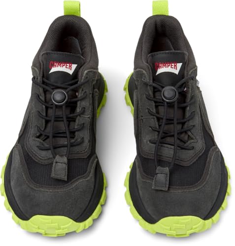 Camper Drift Trail - Smart Casual Shoes For Boys - Grey, Size 33, Cotton Fabric - 4