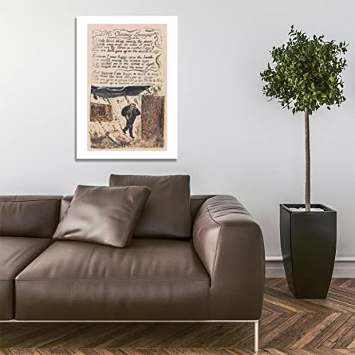 William Blake The Chimney Sweeper affiche encadrée cadre mat anti-reflet - 5