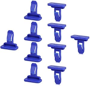 beler Nylon Fender Flare Clips, Bumper Retainer Fastener Fit for Toyota (Pack of 20)