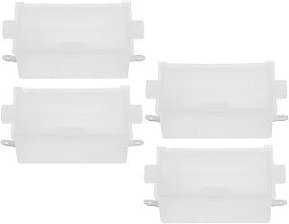 Homoyoyo Caja De Energía para Estufa De Gas 4 Unidades para Baterías De RV Almacenamiento De Organizador De Baterías Bandeja para Baterías De Remolque De Viaje para Cajas De