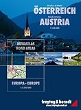  Österreich - Europa Straßen & Städte, Autoatlas 1:150.000-1:3.500.000, freytag & berndt Autoatlanten