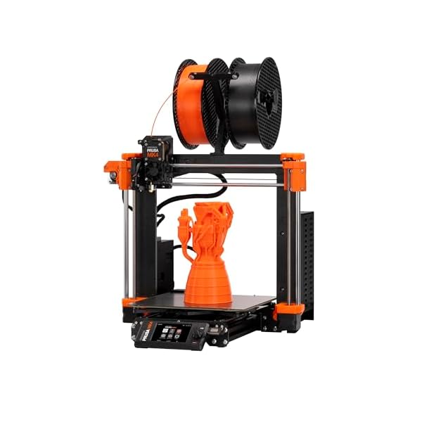 Prusa Imprimante 3D MK4, imprimante 3D FDM prête à l'emploi, assemblée et testée, Feuilles d'impression Amovibles, Bobine de PLA Prusament de 1 kg Incluse, Taille d'impression 9,84 x 8,3 x 8,6