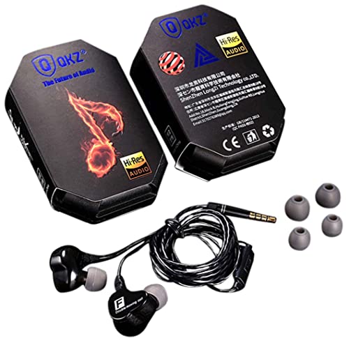 Ecouteurs HQ Metal pour Google Pixel 6 Pro Smartphone avec Micro Kit Main Libre Haut de Gamme Universel Jack (Noir)