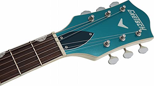Gretsch G5410T Limited Edition Electromatic"Tri-Five" Hollow Body Single-Cut Two-Tone Ocean Turquoise/Vintage White w/Bigsby