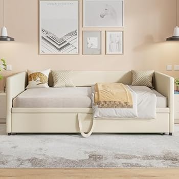 DAHUEN Lit Canapé-lit 90/180 X 200 Cm, 2 Places, Fonction De