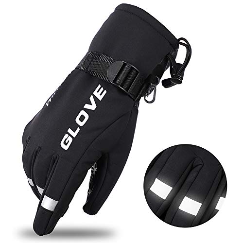 Winter Ski Gloves, All Finger Touchsreen Waterproof Windproof Work Glove Men Women, Anti-Slip