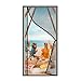 Magnetic Screen Door, 55x86Inch, Heavy Duty Side Opening Screen Curtain, Quick Installation Without Tools, Black