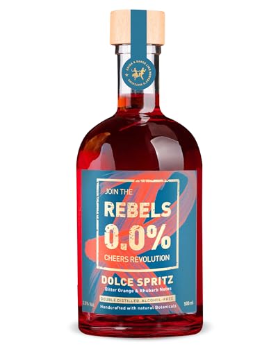 Dolce Spritz Sans Alcool REBELS 500ml pour des apéritifs festifs et sains