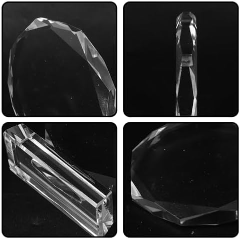 IMIKEYA Crystal Glass Trophy with Luxurious Appearance for Sports Event and Types of Events, Versatile Use - 2