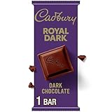 Cadbury Royal Dark Dark Chocolate Candy Bar, 3.5 Oz, 14 Count