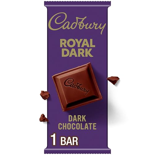 Image of Cadbury, Dark Chocolate Candy Bar, 3.5 Ounce, 14 Count