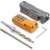 BORA Pro Compact Metal Pocket Hole Jig Kit, Auto Adjusting Drill Guide